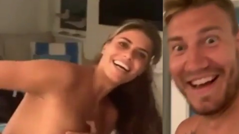 Follia Bendtner, riprende la fidanzata nuda VIDEO - BreveNews.Com 